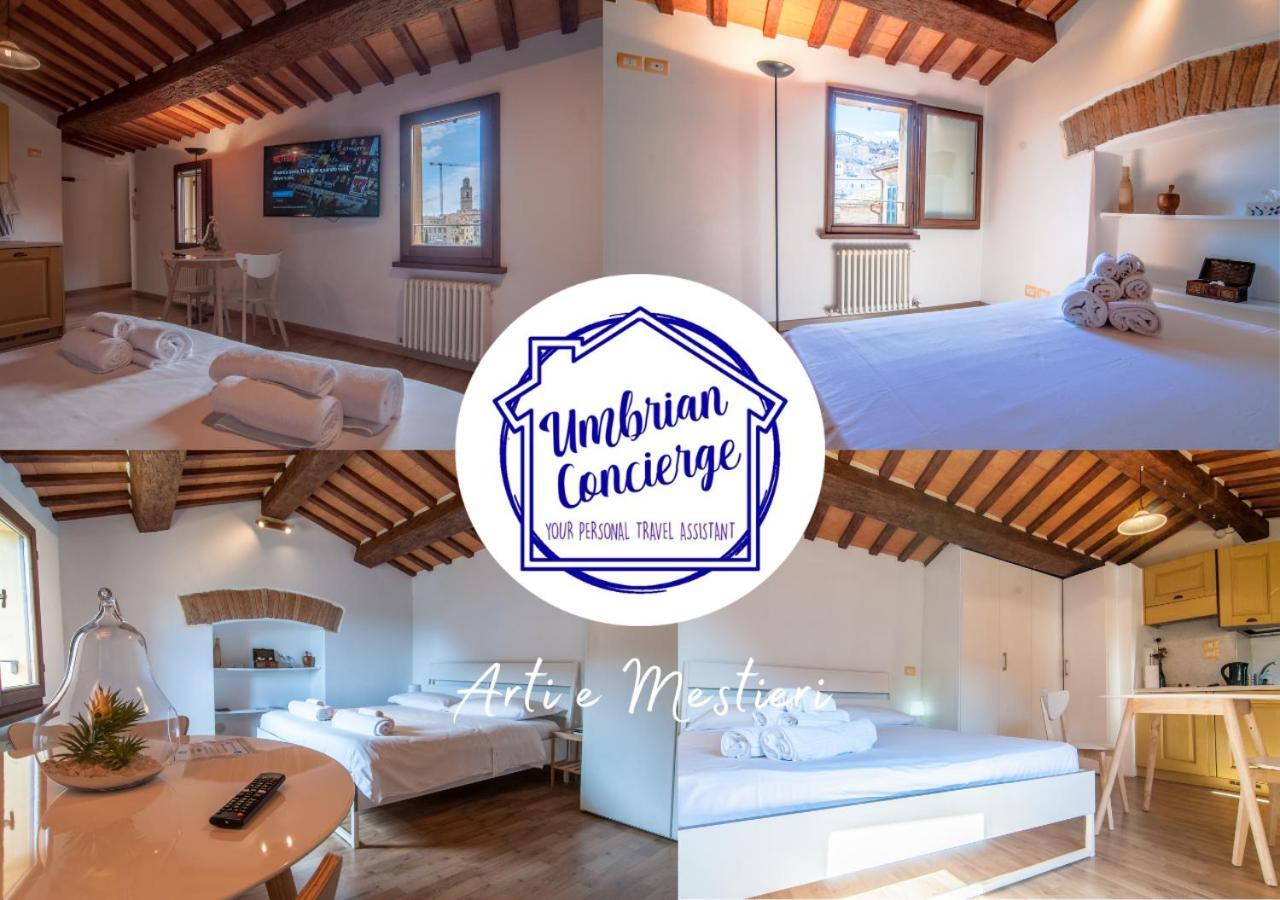 فندق Umbrian Concierge - La Casa Dei Pellari بيرودجا المظهر الخارجي الصورة